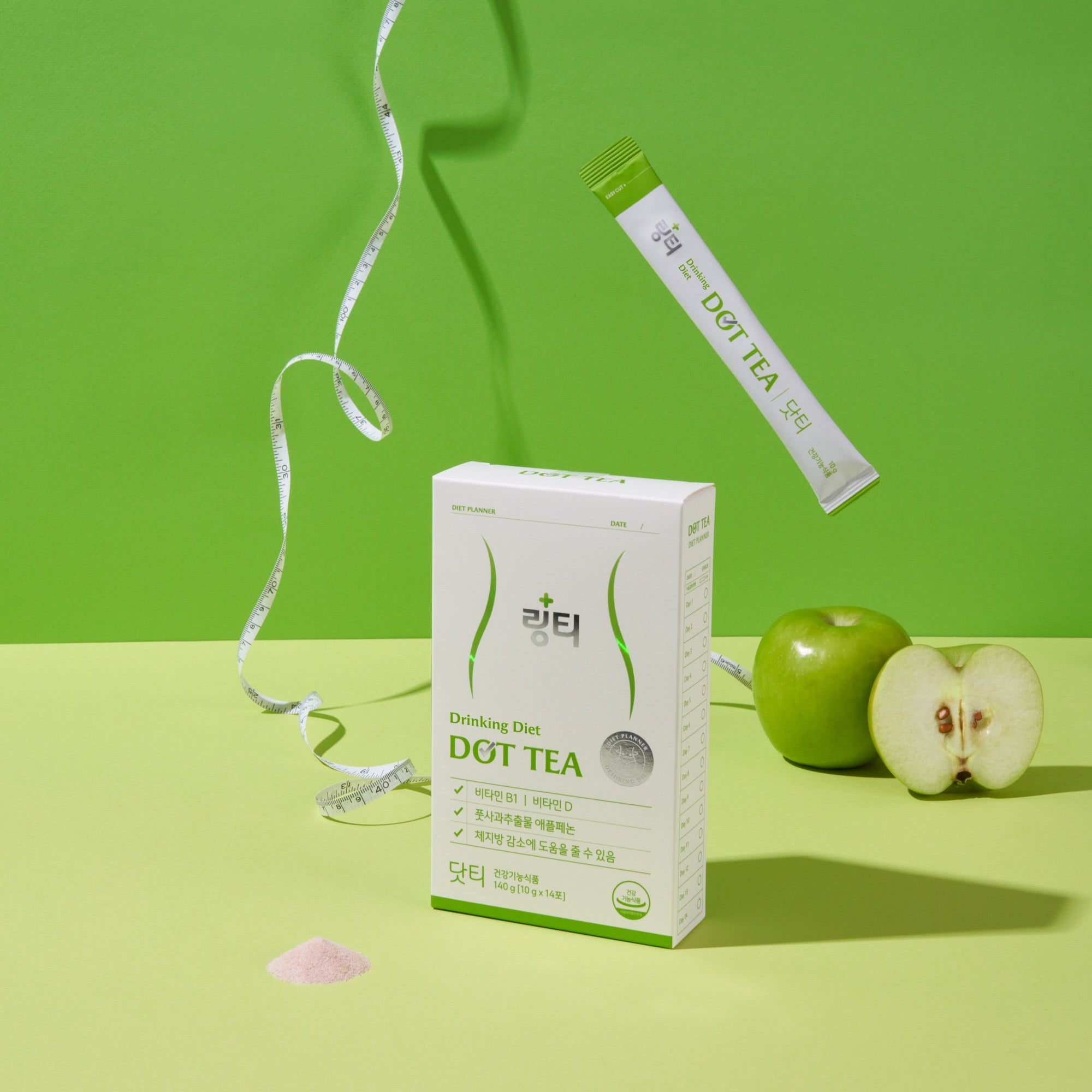 LINGTEA ダイエットドリンク　ドットティー 楽天市場】【公式】リンティー DOT TEA ドットティー 1箱（14本